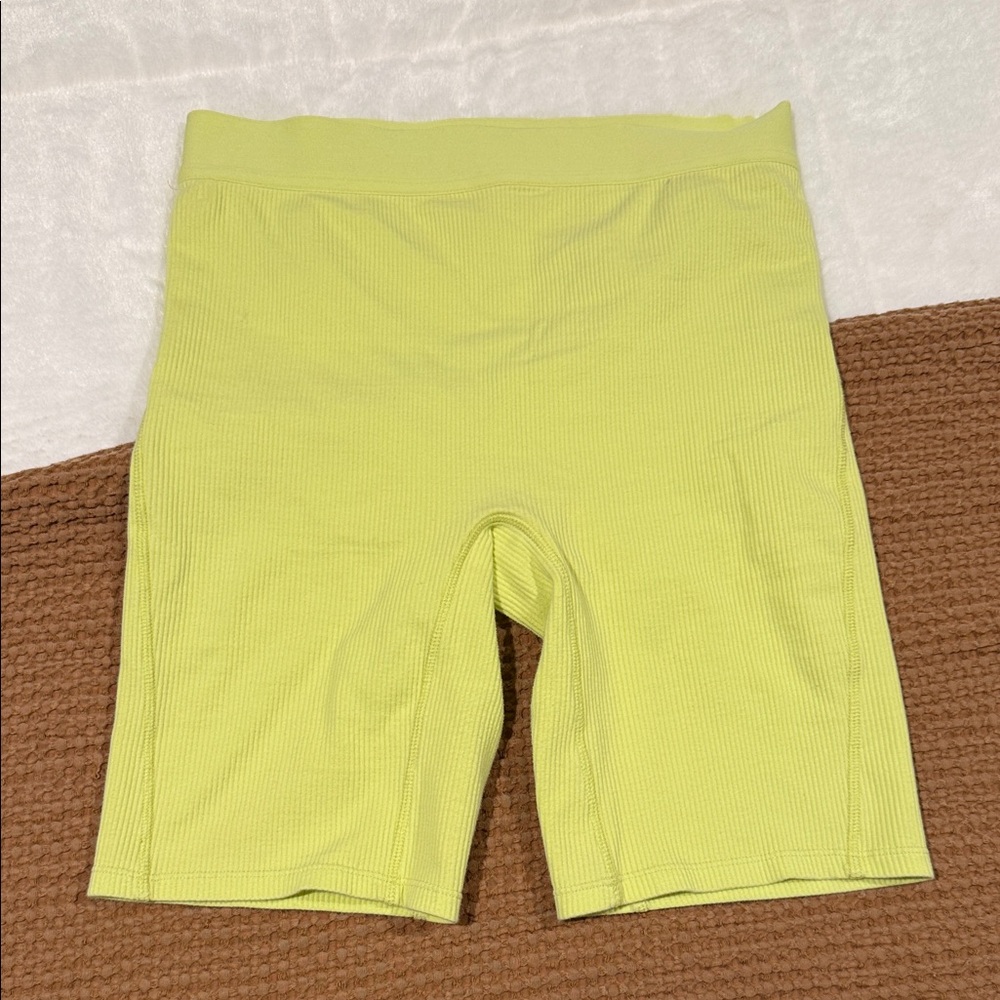 FP Movement by Free People Lime Bike Shorts